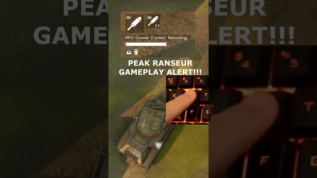 Foxhole - Flanking with a Quadiche 