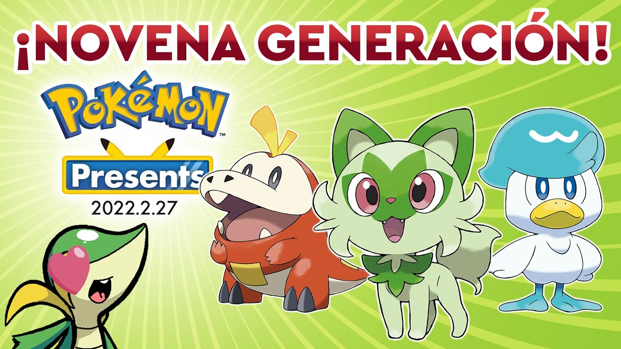 ¡NOVENA GENERACIÓN! Reaccionando al Pokémon Direct 27022022 YouTube