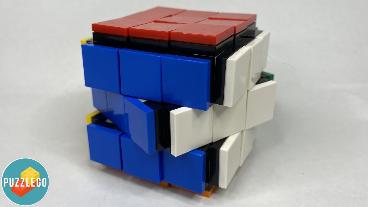 Monument væske Lav et navn Working Lego Rubik's Cube (3x3x3) - 100% Lego - full tutorial - YouTube