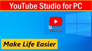 يوتيوب ستوديو للكمبيوتر والكمبيوتر المحمول | كيفية إنشاء وإضافة Youtube Studio Shortcut على سطح مكتب الكمبيوتر