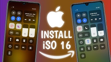 How To Install Control Center iSO 16 in any Android devices??
