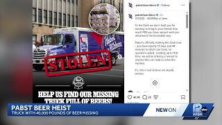 Beer heist: 40,000 pounds of Pabst Blue Ribbon missing, thief given ultimatum