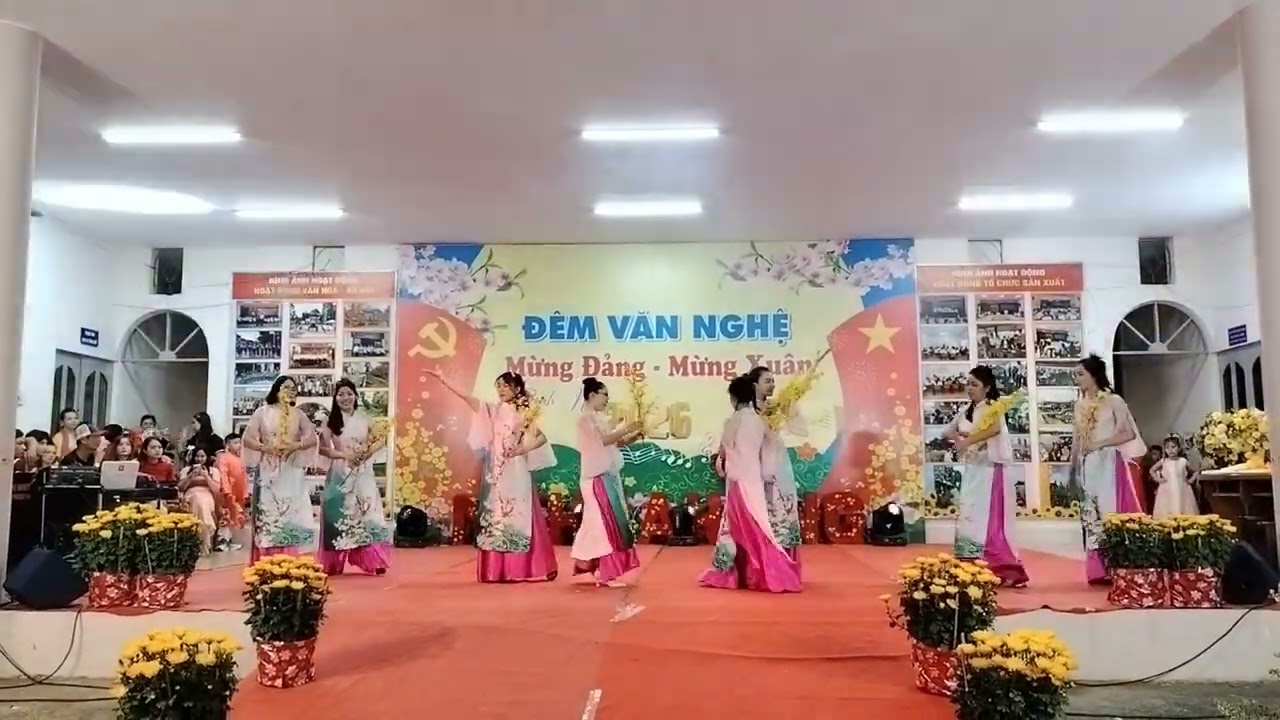 Đoản ca Xuân-Tập thể Trường MG Hoàng Yến múa năm 2026