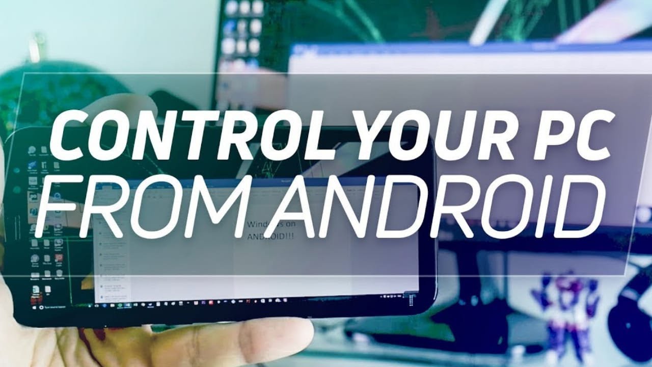 How to control PC from mobile Free YouTube