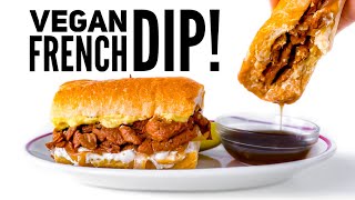 Vegan FRENCH DIP! Super EASY & DELICIOUS! Veganize LA #2!