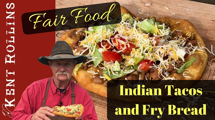 Indian Tacos with Fry Bread -  Easy Fair Food Favo...