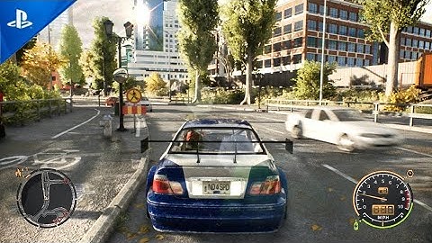 Need For Speed Most Wanted Remake Gameplay - Unreal Engine 5