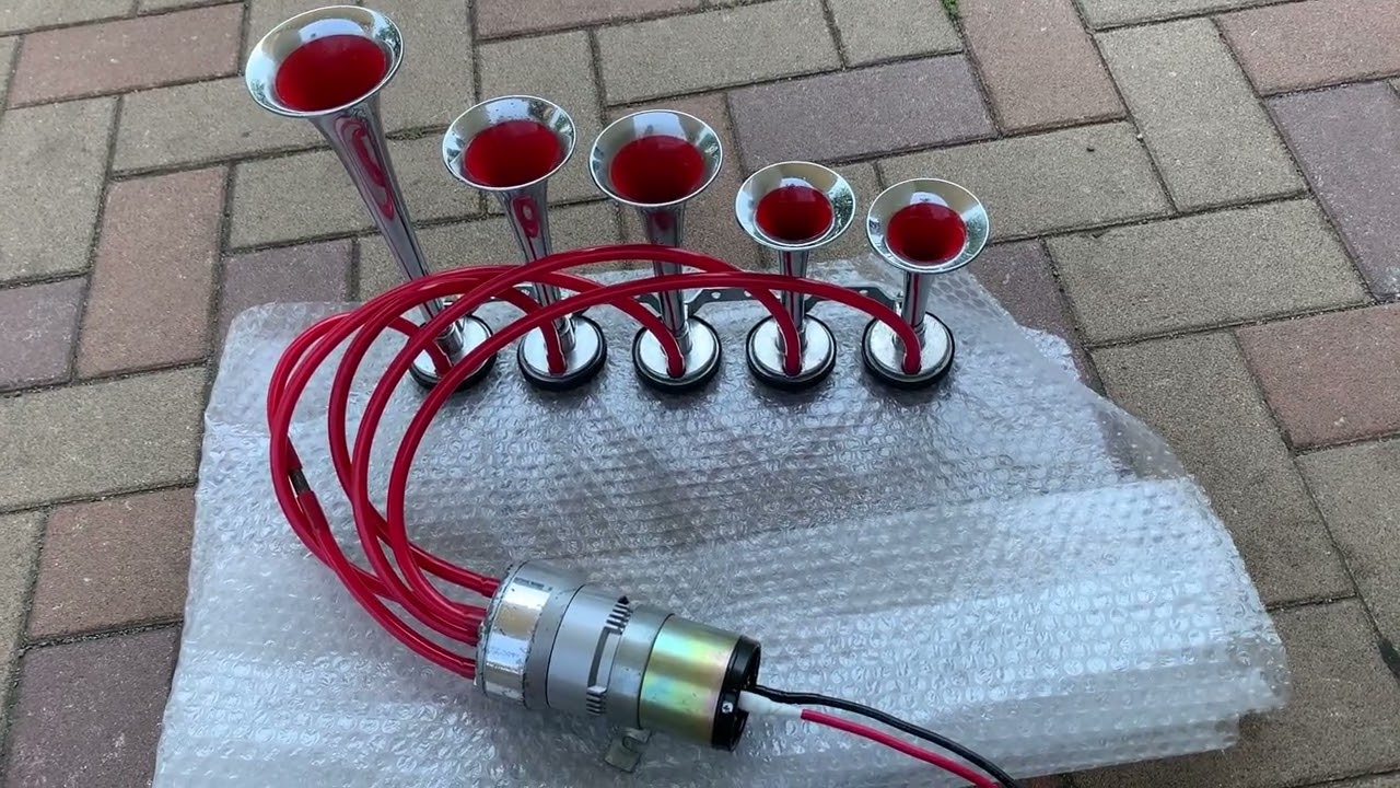 stebel ラッカラーチャ 5連ラッパ イタリア製 当時物 旧車 STEBEL製 5 