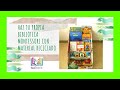 Videotutorial Como hacer *Biblioteca Montessori* para niños de cartón [SUPER FÁCIL] DIY reciclado ♻👍