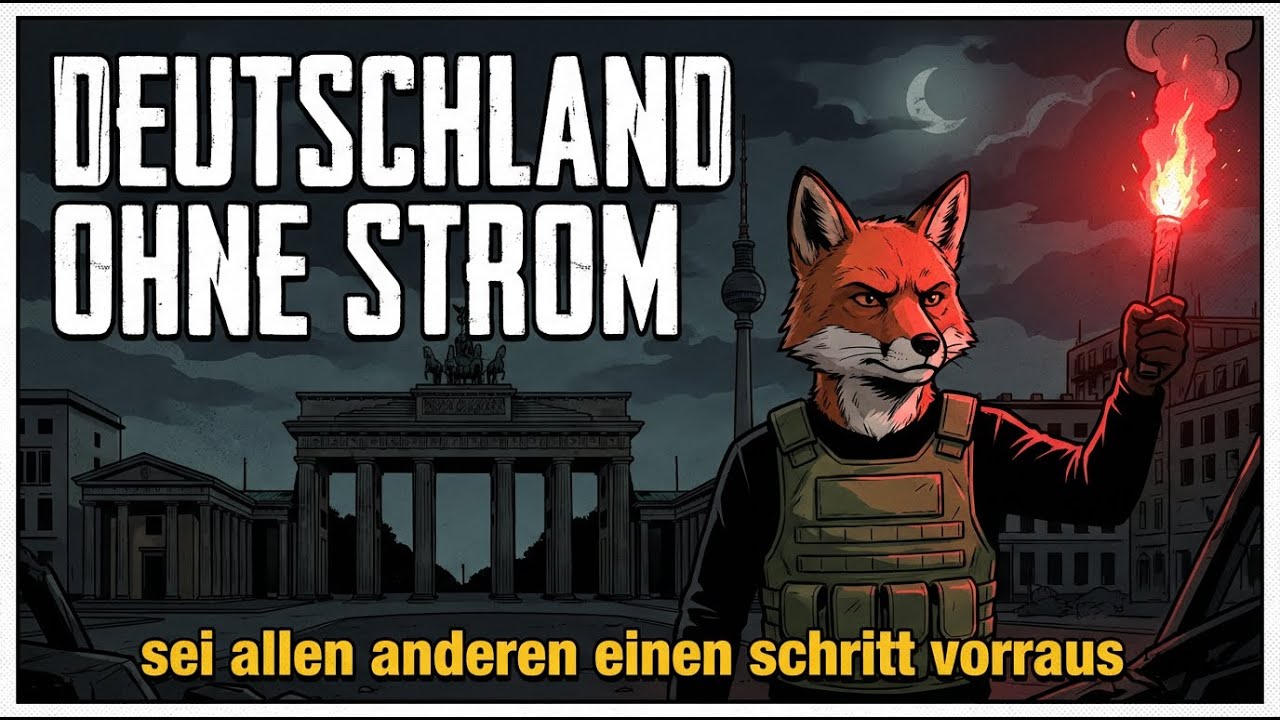 Was passiert, wenn in GANZ Deutschland das Licht ausgeht? Sei schlauer als der Rest!