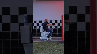 Motorized Toilet at the Drive Thru Prank! 🚽💨 Fart 3! 💩 #shorts