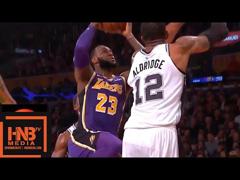 Los Angeles Lakers vs San Antonio Spurs 1st Half Highlights | 12.05.2018, NBA Season