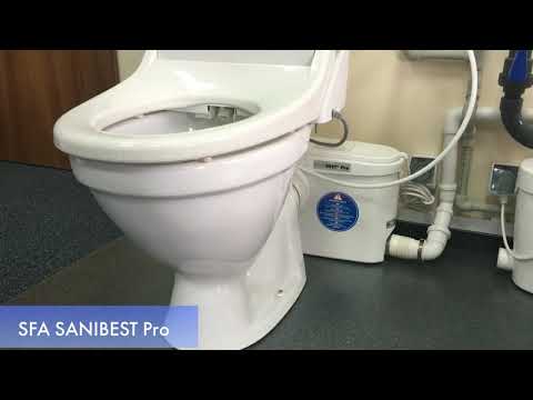 Наглядное сравнение шумовых показателей насосов SFA SANIBEST Pro и SFA SANIACCESS 3