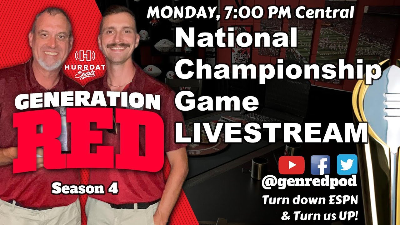 CFP Championship Game Live Reaction Stream