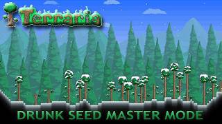 Drunk Seed Master Mode! Terraria Multiplayer Playthrough