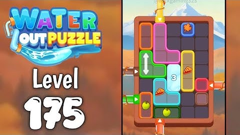 Water Out Puzzle Level 175 Walkthrough