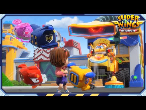 Super Pet Sweep Up Surprise And More | Superwings | Highlight S5 Ep11~20