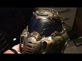 Doom helmet battery installation