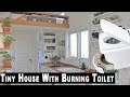 Dream tiny house with burning toilet in Southern Norway - Full tour