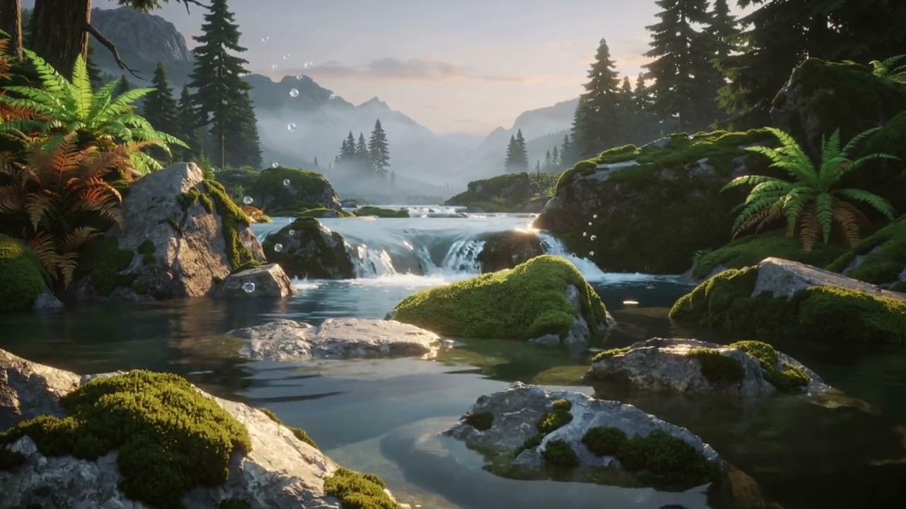 Mountain Stream | Relaxing Nature