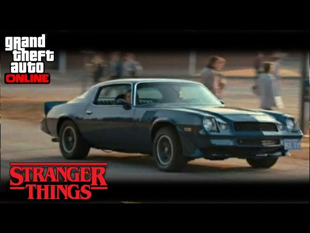 Stranger Things - Billy's 1979 Chevrolet Camaro Z-28 (GTA Online Imponte  Phoenix) - YouTube