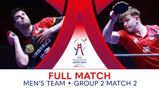 FULL MATCH | Tom JARVIS vs Dimitrij OVTCHAROV | MT Group 2 - Match 2 | #ITTFWorlds2024