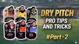 How To Bowl On Dry Pitch (Part 2) | Pro Tips & Tricks | Dream Cricket 25.#gaming #mobilegaming  screenshot 2