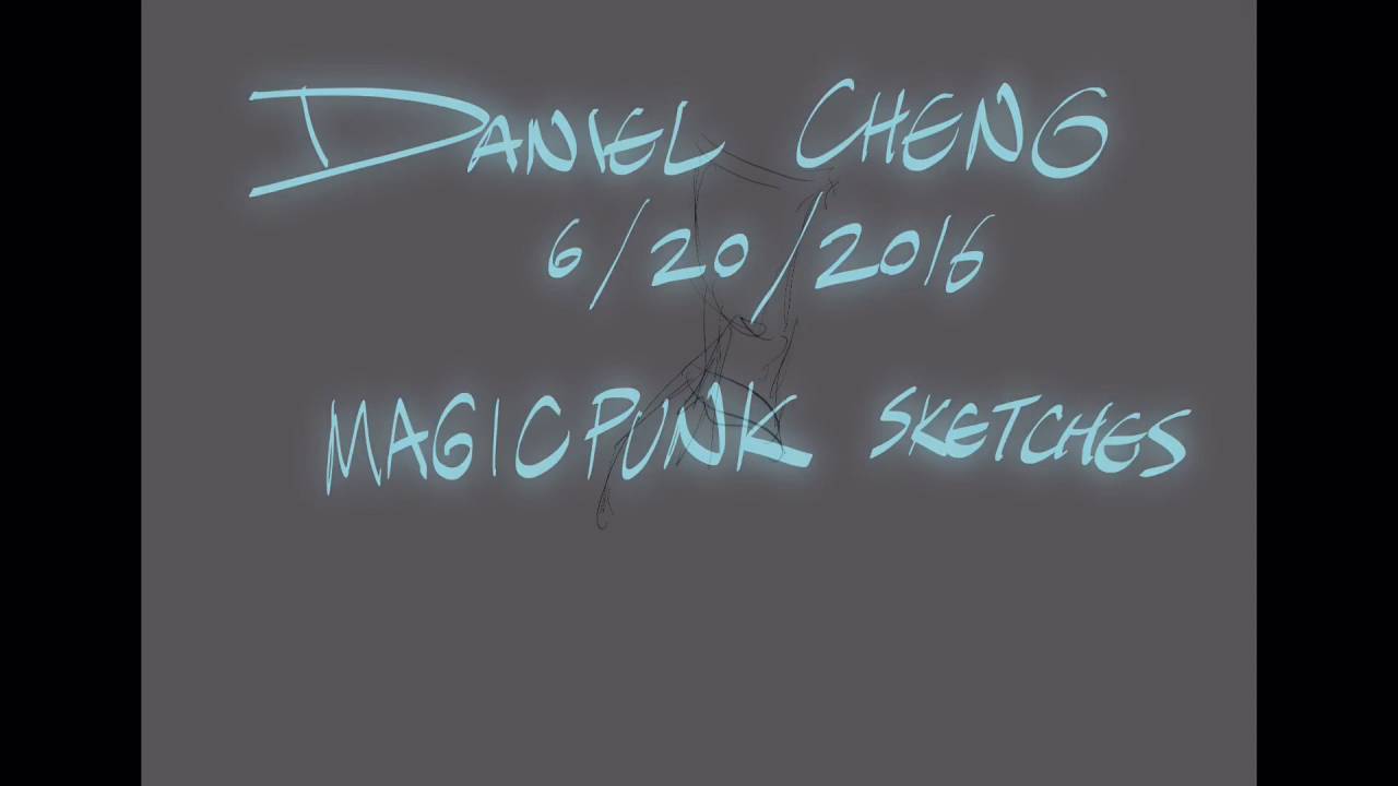 Magicpunk Sketches