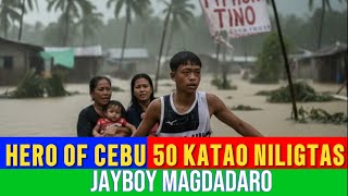 Bagyong Tino Hero Of Cebu Jayboy Magdadaro Therecapph