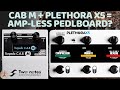 Ampless Pedalboard: CAB M + Plethora X5 VS Victory V4 + CAB M VS Iridium + Plethora X5 (demo songs!)