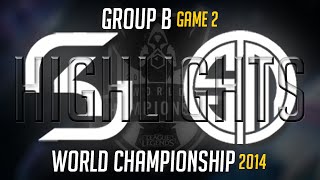 Sk Vs Tsm Worlds Highlights Game 2 Lol S4 World Championship 2014 Sk Gaming Vs Tsm