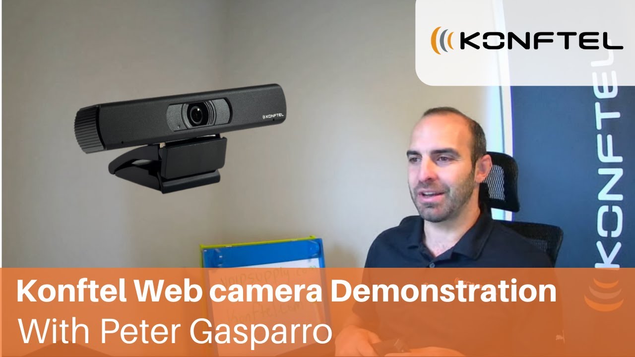 Konftel  Camera Demonstration for Remote Learning! YouTube