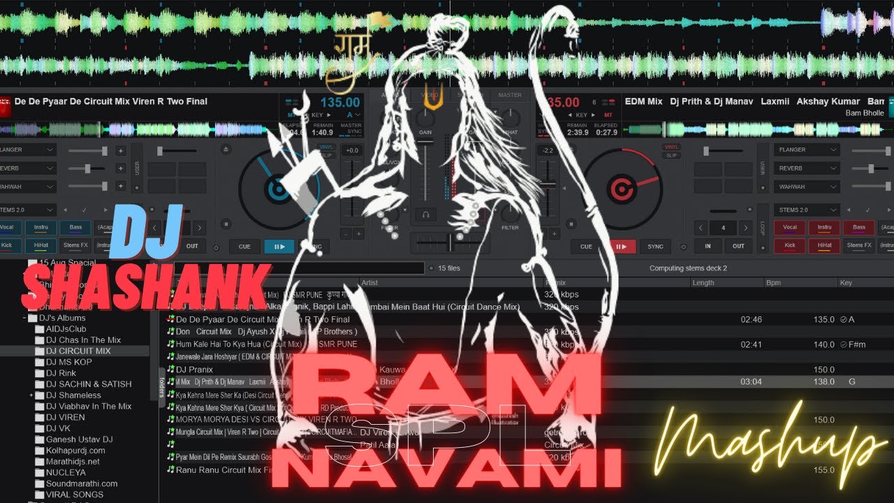 RAM NAVAMI SPECIAL MASHUP DJ SHASHANK  Live Mixing    virtualdj  djmashup  livemixing  djremix