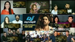 Allu Arjun | DJ Duvvada Jagannadham Scenes-Sir Cheppandayya Fight Scenes Reactions | Mixed Reaction