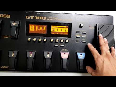 Boss GT-1 Guitar Effects Processor // Review & Presets Demo - YouTube