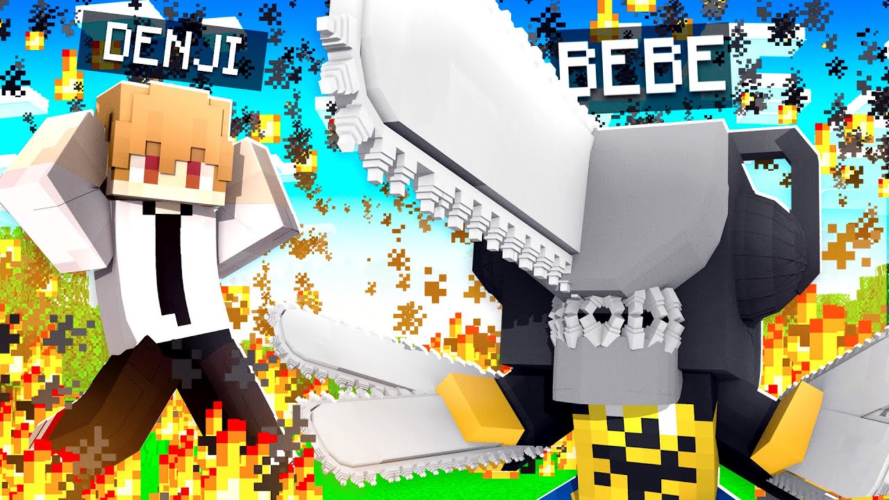 Who's Your Family? O FILHO DO DENJI DESPERTOU A FORMA SUPREMA DO CHAINSAW MAN no Minecraft