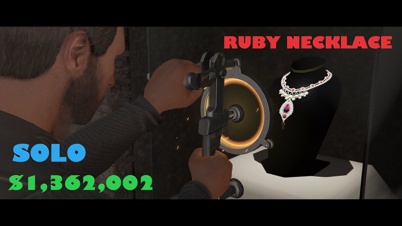 Cayo Perico Heist (Normal Mode) (Ruby Necklace Vault Contents) GTA Online Cayo  Perico Heist Update - YouTube