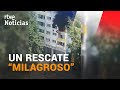 DOS NIÑOS atrapados en un incendio SALTAN 12 METROS y salen ILESOS | RTVE