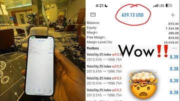 $600 made in 30 minutes trading Volatility25 index🤑🔥HOW I DID IT‼️ #forextrader #deriv