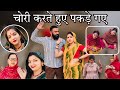 शूटिंग पर चोरी करते हुए पकड़े गए 🙅😡😡😱😱 #priyabhardwaj #funny #vlog #comedy #natak