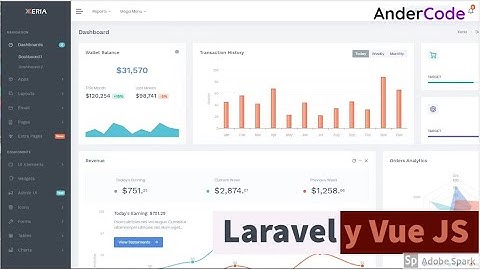 Integrar Template Dashboard HTML5 a Laravel - Parte 1