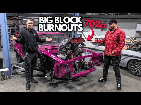 702ci Big Block Burnout MACHINE - is Grmusa back?!