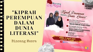 Trailer Bincang Mesra 'Kiprahnya Perempuan dalam Dunia Literasi'