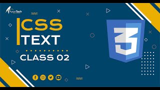 CSS text Property tutorial | Web And Mobile Application Development Course | Module 1