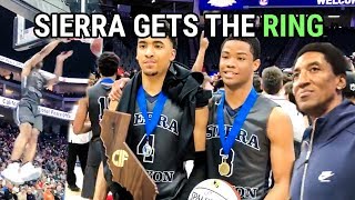 Cassius Stanley Leads Sierra Canyon To STATE CHIP In Front Of Scottie Pippen \& De'Aaron Fox 🏆