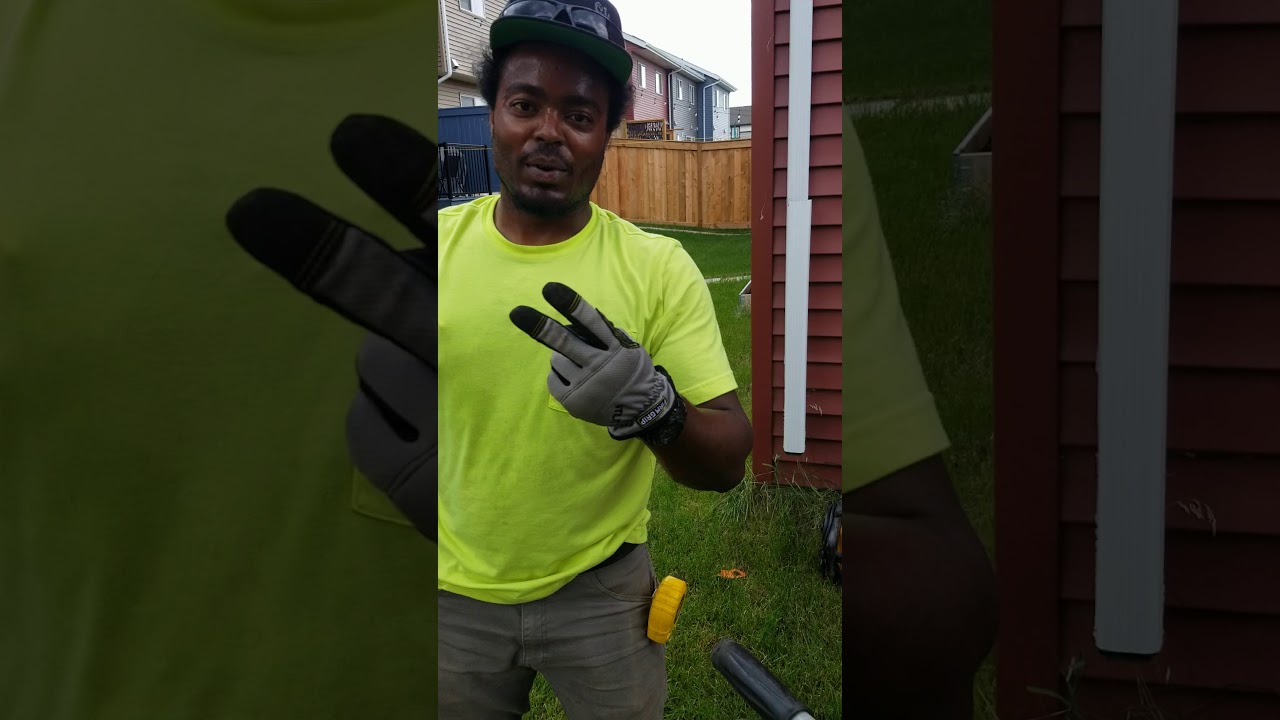 How to dig fence post holes YouTube