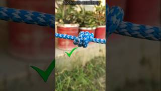 Super Strong Thumb Loop Rope Knot!#knot #ytshorts 👍