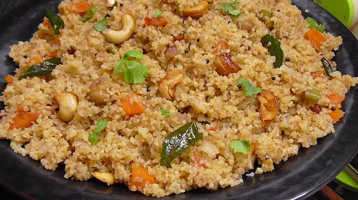 / WeightLoss Recipe /Wheat Rava Upma/Godhuma rava ...