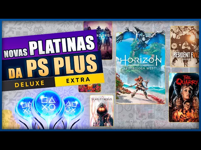 PLATINAS DA PLAYSTATION PLUS ESSENTIAL - FEVEREIRO 2023 