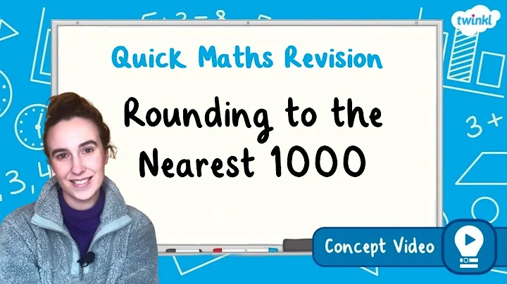 How Do You Round to the Nearest 1000? | KS2 Maths Concept for Kids